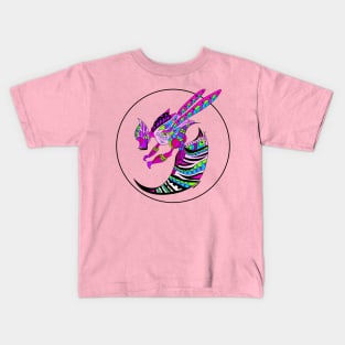 monster kitsch bee ecopop Kids T-Shirt